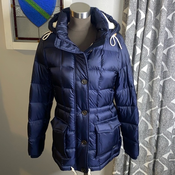 Abercrombie & Fitch down filled puffer coat - Picture 1 of 12